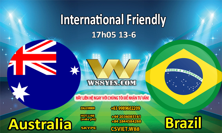Read more about the article SOI KÈO : 17h05 ngày 13/6: Australia vs Brazil.