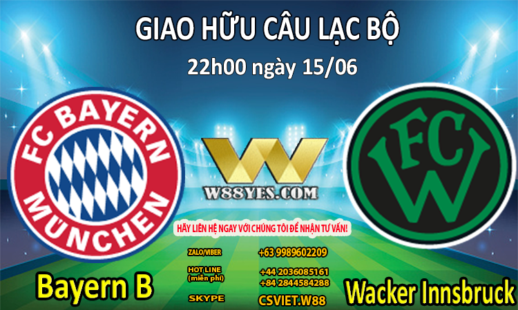 You are currently viewing SOI KÈO : 22h00 ngày 15/06: Bayern B vs Wacker Innsbruck.