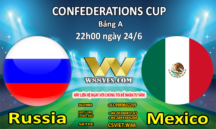 You are currently viewing NHẬN ĐỊNH : 22h00 ngày 24/6: Nga vs Mexico.
