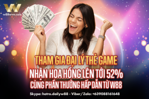 Read more about the article Hình Thức Thanh Toán Mới Dành Cho Đại Lý – Nhận Hoa Hồng Về Ví Thẻ Game W88