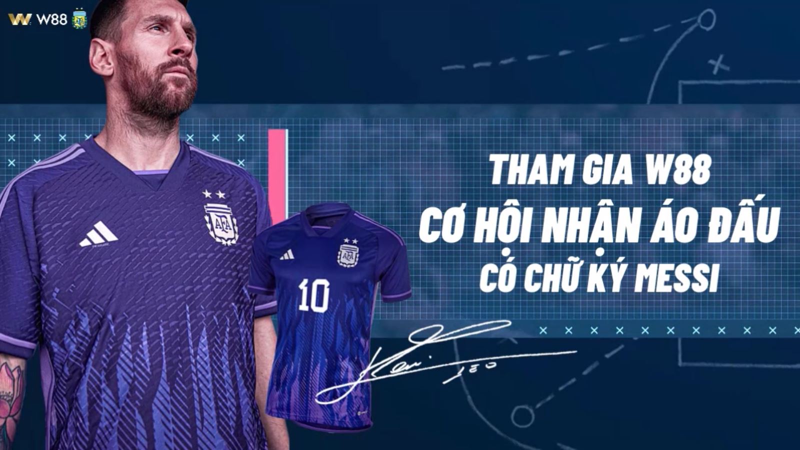 Read more about the article W88 CHÚC MỪNG ARGENTINA LỌT VÀO VÒNG TỨ KẾT | WORLD CUP 2022