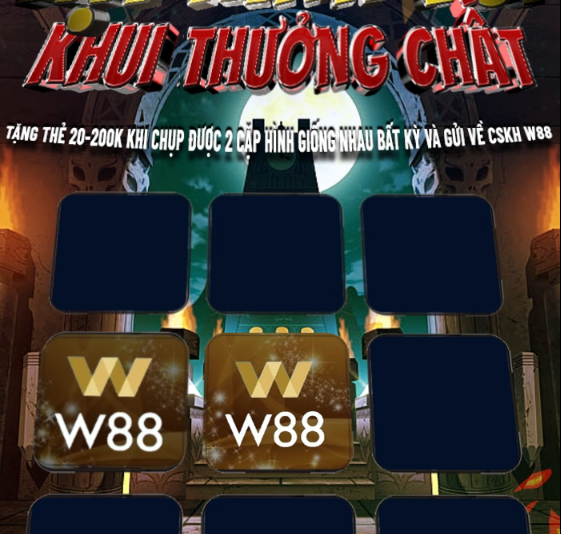 You are currently viewing [W88] MINIGAME BẮT HÌNH GIỐNG NHAU – TRÚNG QUÀ CỰC CHẤT