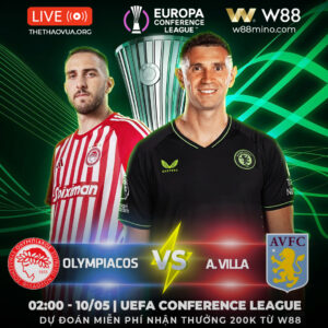 Read more about the article [W88 – MINIGAME] UEFA | OLYMPIACOS – ASTON VILLA | THỬ THÁCH KHÓ KHĂN