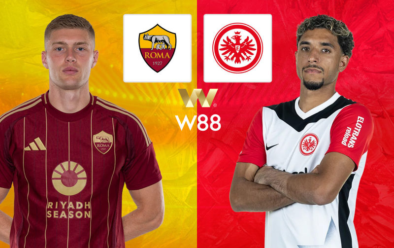 You are currently viewing [W88 – MINIGAME] AS ROMA – FRANKFURT | EUROPA LEUGUE