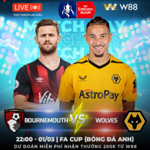 Read more about the article [W88 – MINIGAME] BOURNEMOUTH – WOLVES | TIÊU DIỆT BẦY SÓI