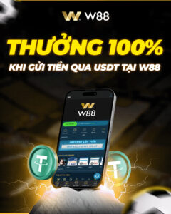 Read more about the article THƯỞNG 100% KHI GỬI TIỀN QUA USDT TẠI W88