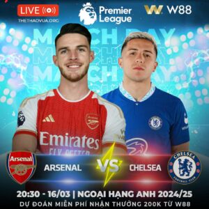 Read more about the article [W88 – MINIGAME] ARSENAL – CHELSEA | VƯỢT ẢI GIAN NAN
