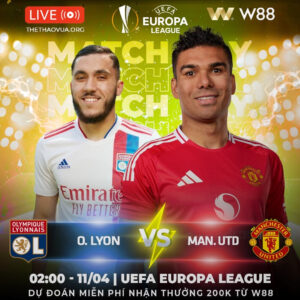 Read more about the article [W88 – MINIGAME] LYON – MAN UNITED | BẪY QUỶ