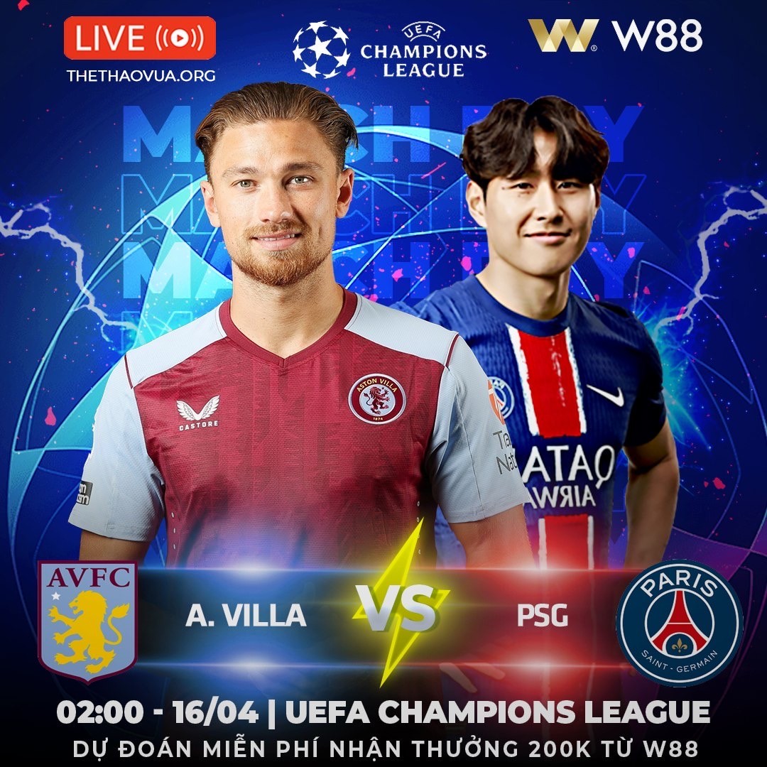 Read more about the article [W88 – MINIGAME] ASTON VILLA – PSG | NHIỆM VỤ BẤT KHẢ THI