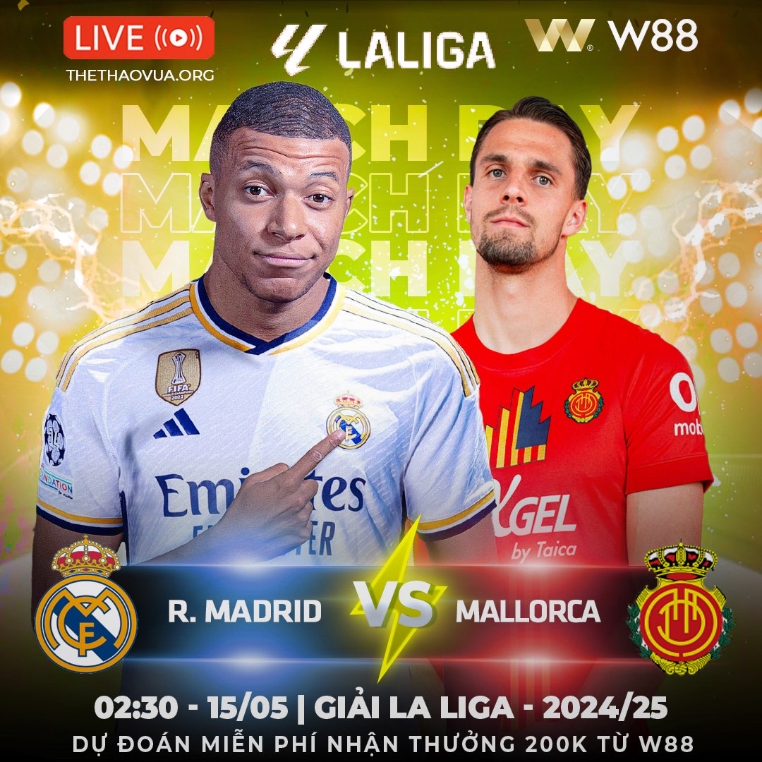 You are currently viewing [W88 – MINIGAME] REAL MADRID – MALLORCA | CHIẾN THẮNG