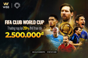 Read more about the article FIFA CLUB WORLD CUP – THƯỞNG NẠP LẠI 20% ĐẾN 2,500 VND TẠI THỂ THAO