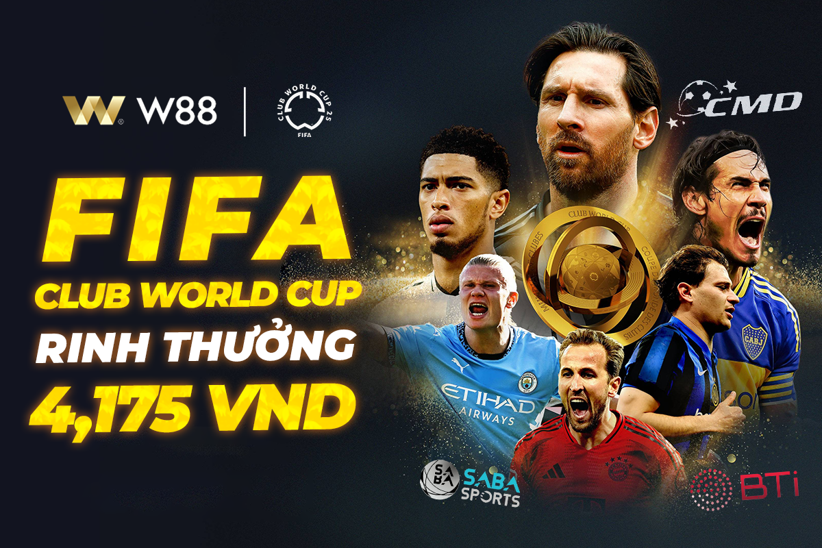 You are currently viewing TẬN HƯỞNG FIFA CLUB WORLD CUP 2025 VỚI GIẢI THƯỞNG LÊN ĐẾN 4,175 VND