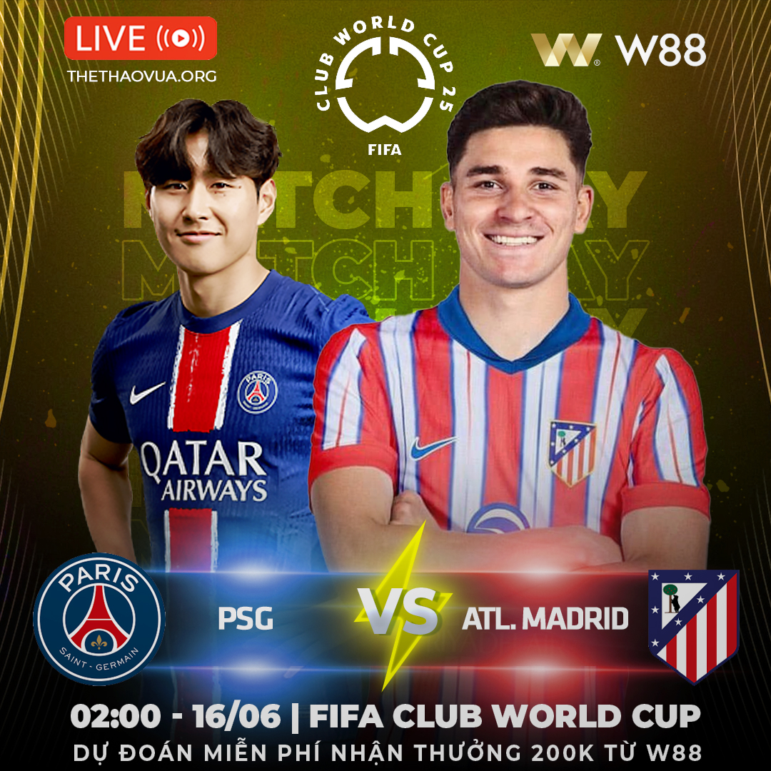 Read more about the article [W88 – MINIGAME] PSG – ATLETICO MADRID | TRỞ LẠI MẶT ĐẤT