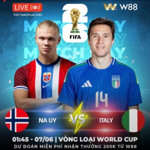 Read more about the article [W88 – MINIGAME] NA UY – ITALY | SẴN SÀNG PHÁ DỚP