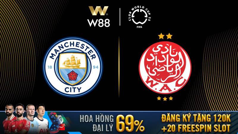 You are currently viewing [W88 – MINIGAME] MAN CITY – WYDAD AC | THỊ UY SỨC MẠNH |
