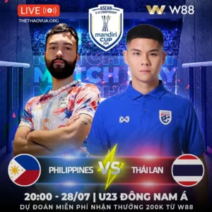 Read more about the article [W88 – MINIGAME] PHILIPPINES – THÁI LAN | CHIẾN ĐẤU VÌ DANH DỰ