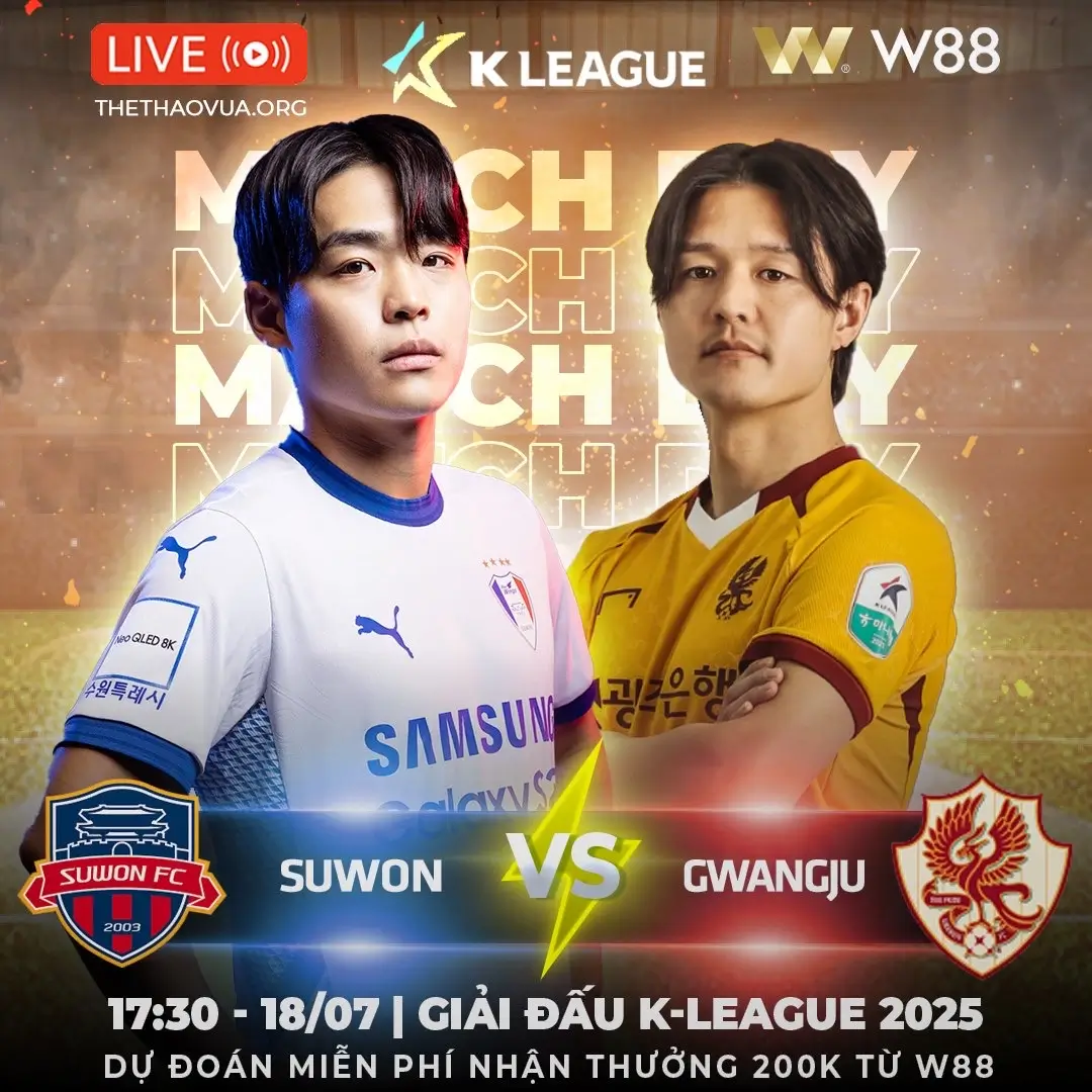 You are currently viewing [W88 – MINIGAME] SUWON – GWANGJU | CA KHÚC KHẢI HOÀN