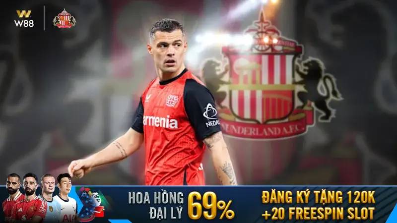You are currently viewing SUNDERLAND CHỐT ĐƠN GRANIT XHAKA TRỞ TOP NHỮNG CLB CHI MẠNH NHẤT MÙA GIẢI 2025/26