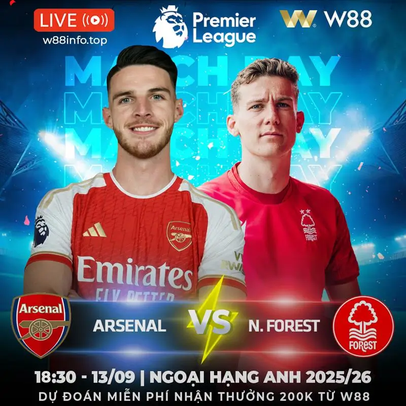 You are currently viewing [W88 – MINIGAME] ARSENAL – N.FOREST | BẮT NẠT TƯỚNG MỚI