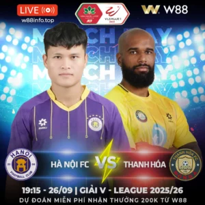 Read more about the article [W88 – MINIGAME] HÀ NỘI – THANH HOÁ | CHIẾN THẮNG ĐẦU TIÊN