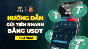 Read more about the article HƯỚNG DẪN NẠP CRYPTO SIÊU NHANH – AN TOÀN – BẢO MẬT TẠI W88