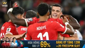 Read more about the article TALBI ĐỦ ĐIỀU KIỆN THAM DỰ WORLD CUP KHI XHAKA DẪN DẮT THỤY SĨ GIÀNH CHIẾN THẮNG