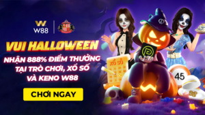 Read more about the article VUI HALLOWEN – NHẬN ĐẾN 888% ĐIỂM THƯỞNG TẠI TRÒ CHƠI, XỔ SỐ, KENO W88