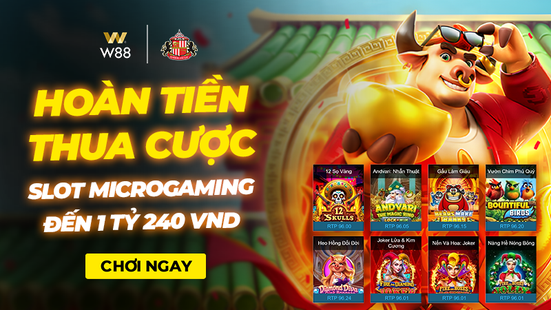 You are currently viewing HOÀN TIỀN THUA CƯỢC TẠI SLOT MICROGAMING – LÊN ĐẾN 1 TỶ 240 VND