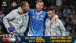 Read more about the article KEVIN DE BRUYNE GHI BÀN RỒI LẬP TỨC CHẤN THƯƠNG