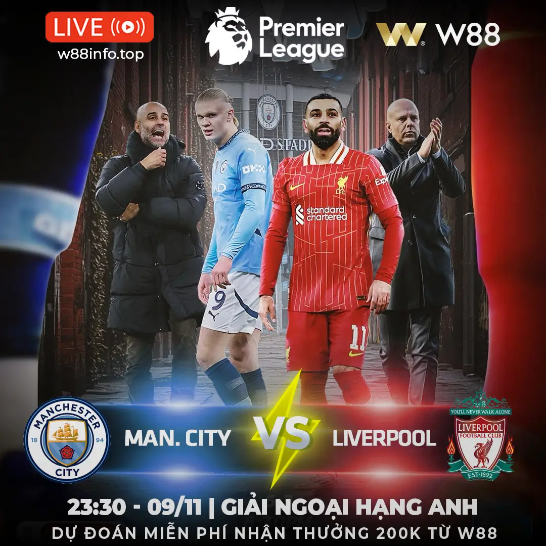 You are currently viewing [W88 – MINIGAME] MAN CITY – LIVERPOOL | BỜ VỰC THẲM