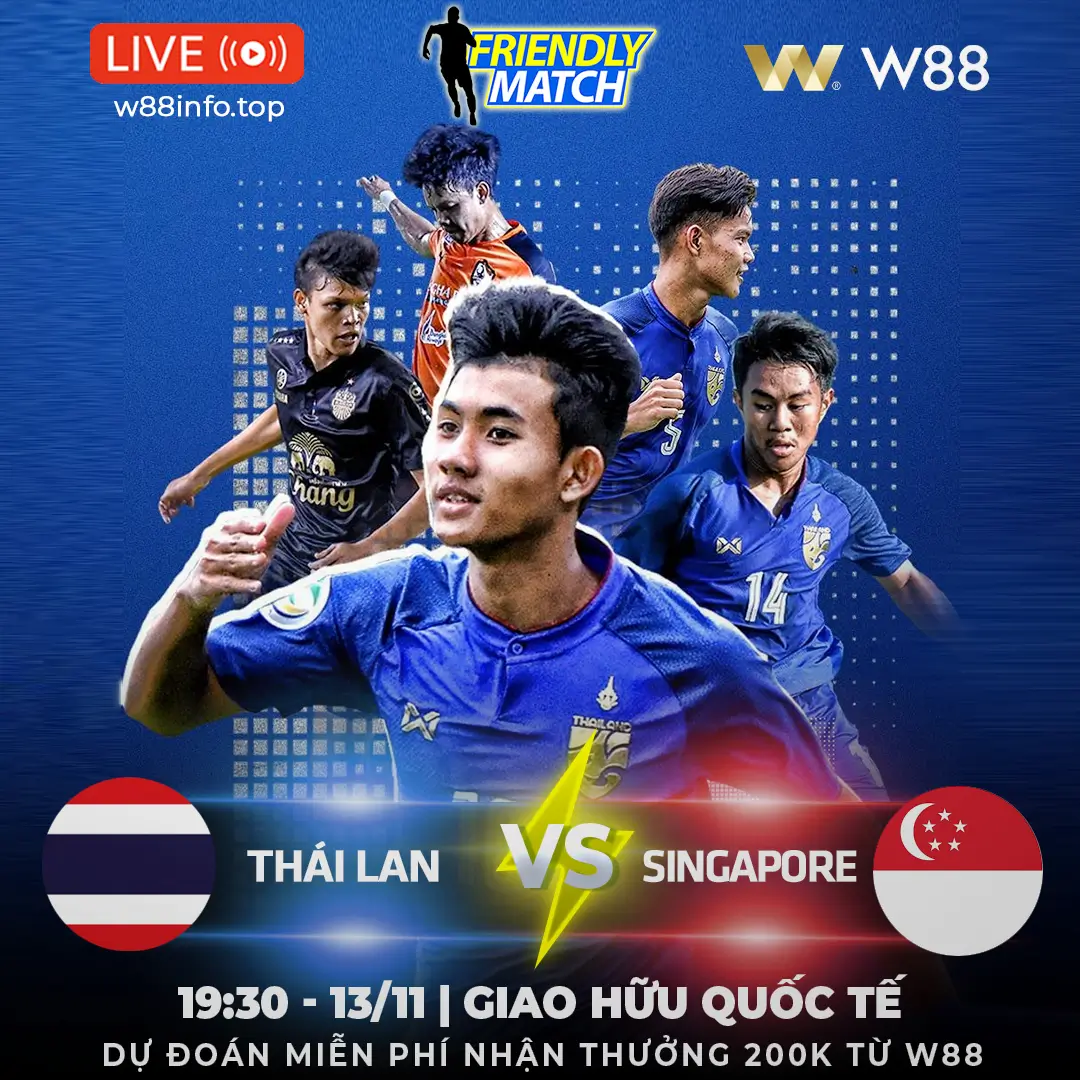 You are currently viewing [W88 – MINIGAME] THÁI LAN – SINGAPORE | QUÀ CHO TƯỚNG MỚI