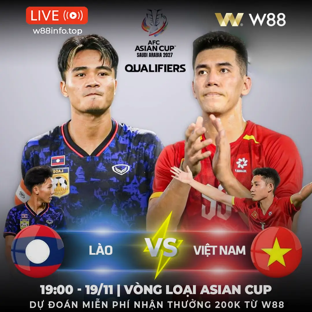 You are currently viewing [W88 – MINIGAME] LÀO – VIỆT NAM | 3 ĐIỂM CHO VIỆT NAM