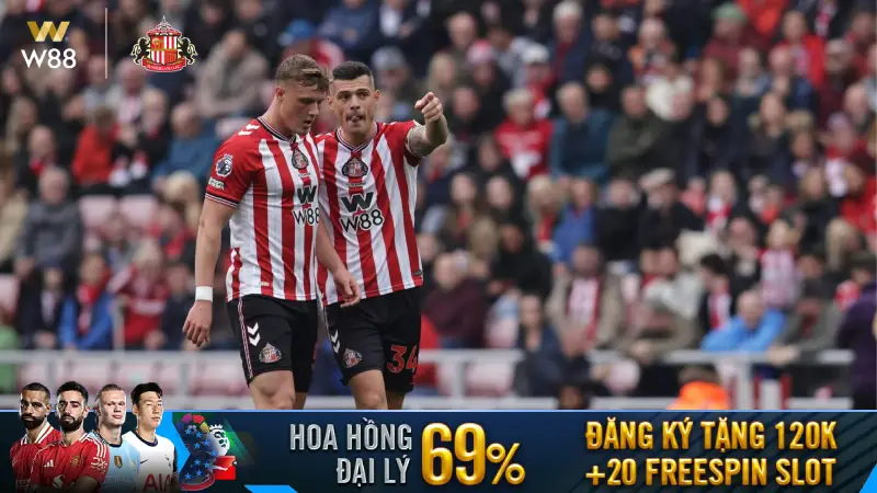 Read more about the article SUNDERLAND NẮM LỢI THẾ TRƯỚC BOURNEMOUTH: ÁNH SÁNG TIẾP TỤC RỰC CHÁY