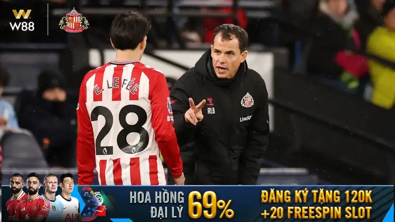 Read more about the article SUNDERLAND HỤT BƯỚC – LE BRIS LÊN TIẾNG VỀ BÀI HỌC CHIẾN THUẬT QUAN TRỌNG