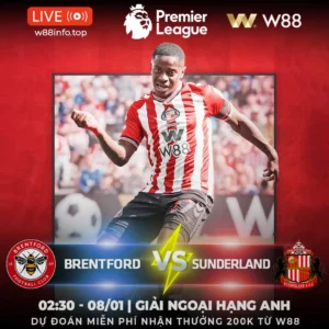 Read more about the article [W88 – MINIGAME] BRENTFORD – SUNDERLAND | BẦY ONG GẶP NGUY