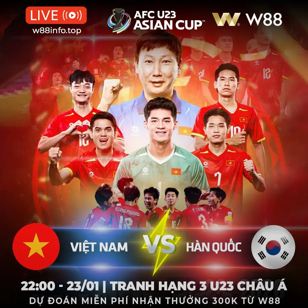 You are currently viewing [W88 – MINIGAME] VIỆT NAM – HÀN QUỐC | DANH DỰ VÀ BẢN LĨNH