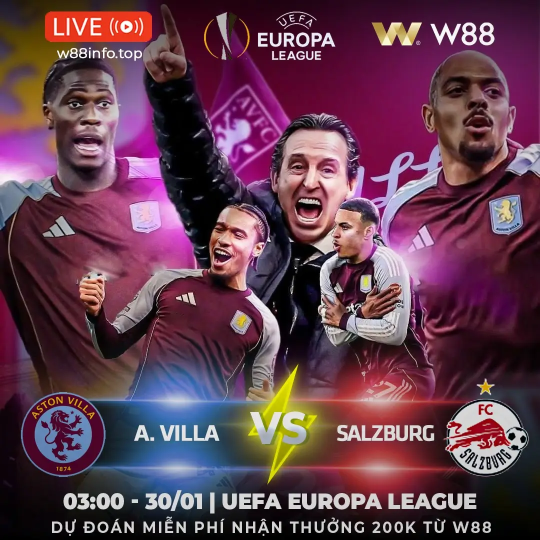 You are currently viewing [W88 – MINIGAME] A.VILLA – SALZBURG | KHẲNG ĐỊNH ĐẲNG CẤP