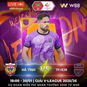 Read more about the article [W88 – MINIGAME] HÀ TĨNH – TP. HCM |  ĐỐI THỦ YÊU THÍCH