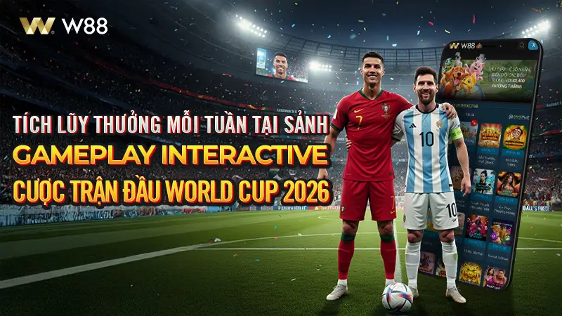 You are currently viewing ĐƯỜNG TỚI FIFA WORLD CUP 2026 – NHẬN THƯỞNG TỚI 3,800 VND CÙNG GAMEPLAY INTERACTIVE