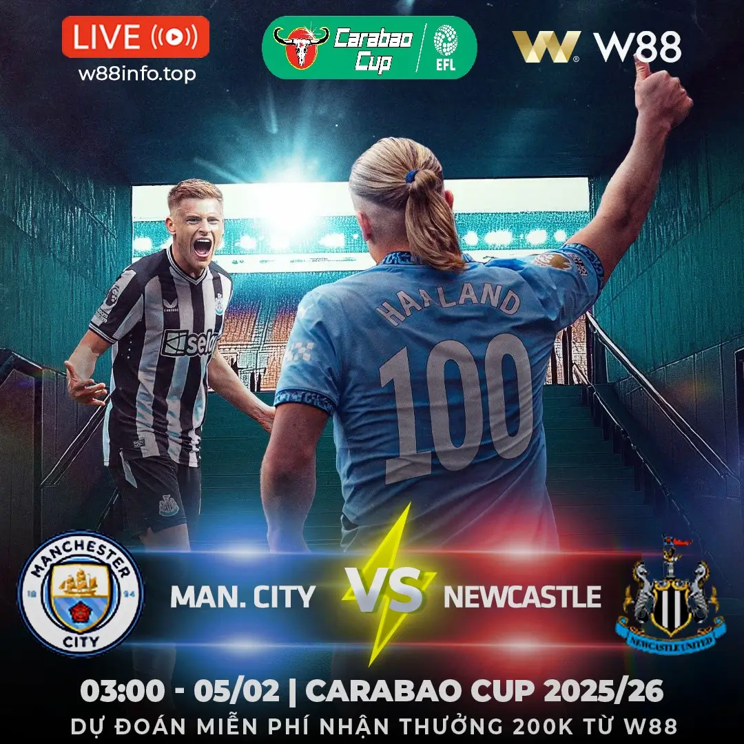 You are currently viewing [W88 – MINIGAME] MAN CITY – NEWCASTLE | NGAI VÀNG SỤP ĐỔ