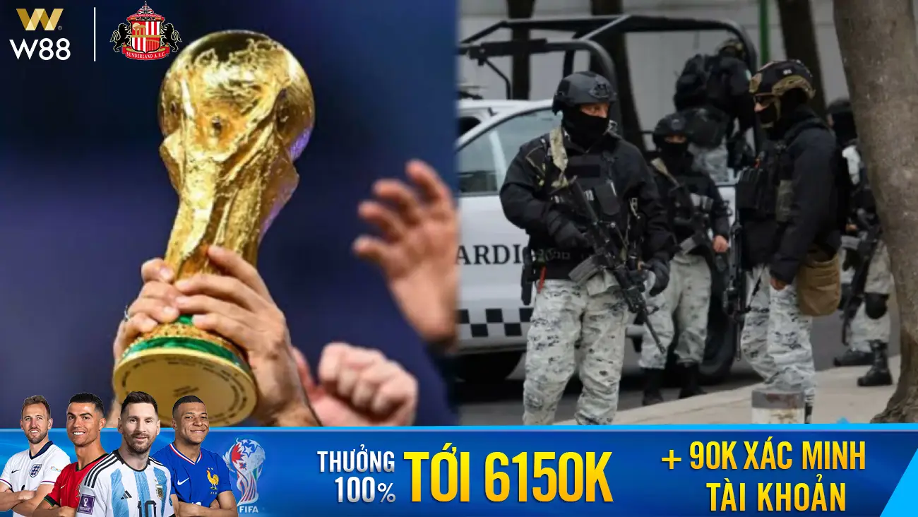 You are currently viewing MEXICO BÁO ĐỘNG AN NINH TRƯỚC WORLD CUP 2026