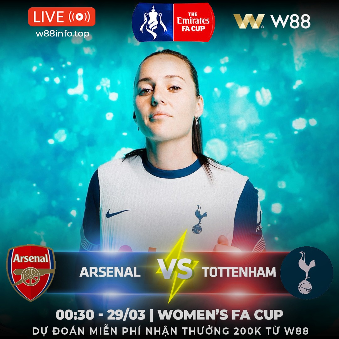 You are currently viewing [W88 – MINIGAME] ARSENAL – TOTTENHAM | PHÁO THỦ VÙNG LÊN