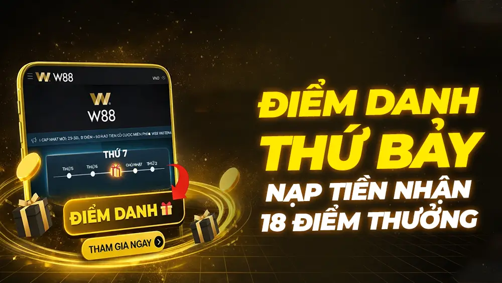 You are currently viewing ĐIỂM DANH THỨ 7 – NẠP TIỀN NHẬN 18 ĐIỂM THƯỞNG