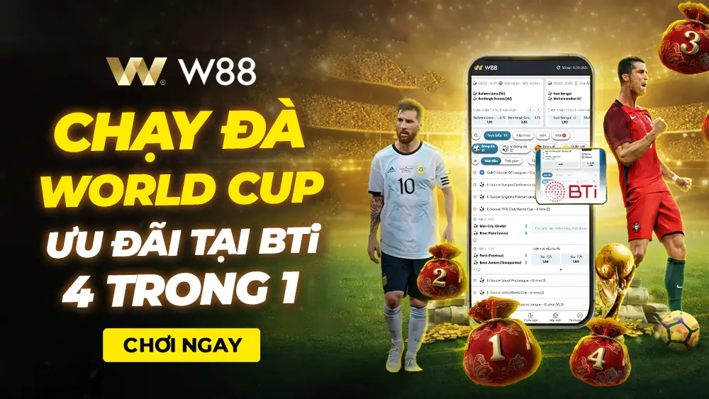 You are currently viewing CHẠY ĐÀ WORLD CUP – 4 ƯU ĐÃI TRONG 1 TẠI BTI