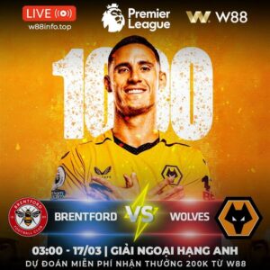 Read more about the article [W88 – MINIGAME] BRENTFORD VS WOLVES | ÁM ẢNH XA NHÀ