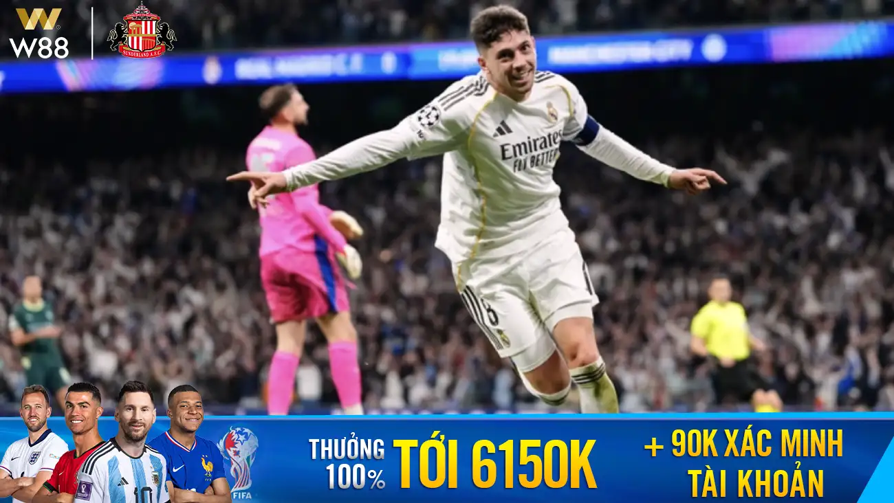 You are currently viewing FEDERICO VALVERDE & MỘT TRONG NHỮNG CÚ HAT-TRICK ĐẸP NHẤT LỊCH SỬ CHAMPIONS LEAGUE