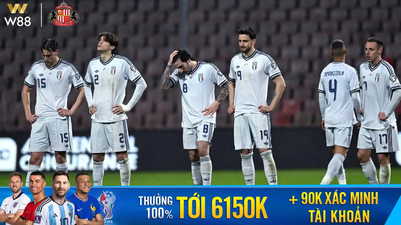 Read more about the article WORLD CUP 2026: ITALIA CẦN MỘT KỲ TÍCH KHÔNG TƯỞNG