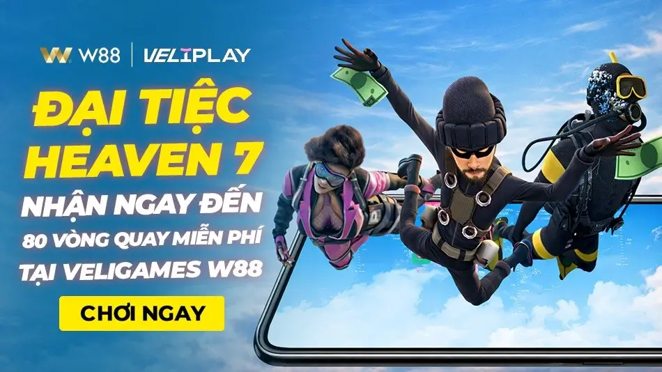You are currently viewing ĐẠI TIỆC HEAVEN 7 – NHẬN NGAY ĐẾN 80 VÒNG QUAY MIỄN PHÍ TẠI VELIGAMES