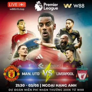 Read more about the article [W88 – MINIGAME] MAN UTD – LIVERPOOL | KHẲNG ĐỊNH SỨC MẠNH