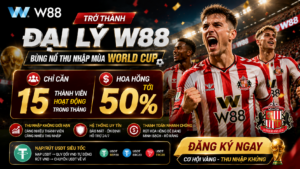 Read more about the article TẠI SAO NÊN HỢP TÁC ĐẠI LÝ W88 MÙA WORLD CUP 2026?
